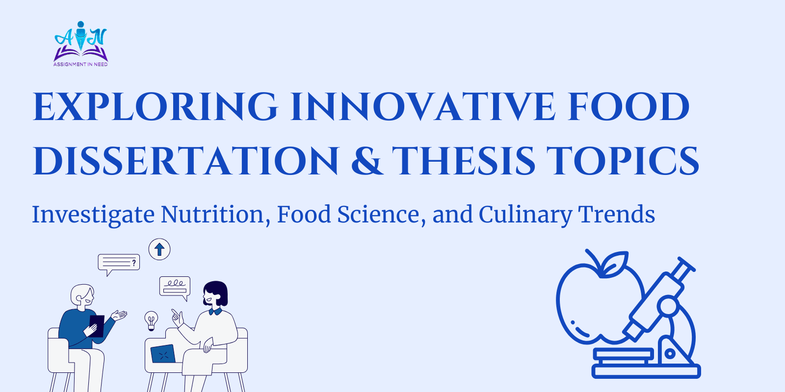 Unique and Engaging Food Dissertation & Thesis Ideas