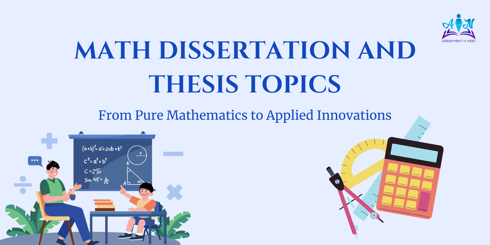 Math Dissertation and Thesis Topics Ideas for Students