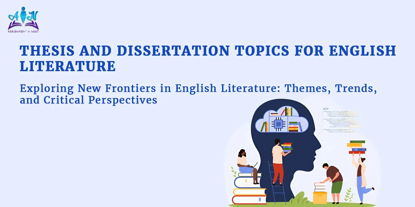 Dissertation and Thesis Topics for English Literature