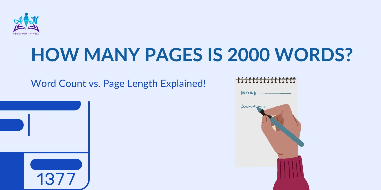 Writing 2000 Words: How Many Pages You’ll Need Based on Formatting Choices