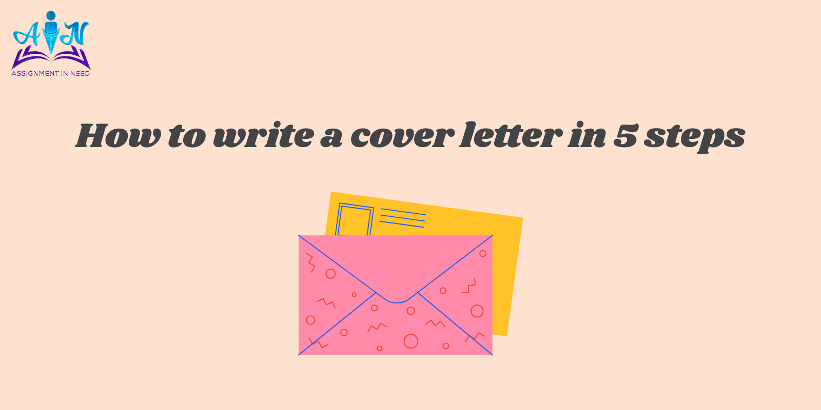 How to write a cover letter in 5 steps