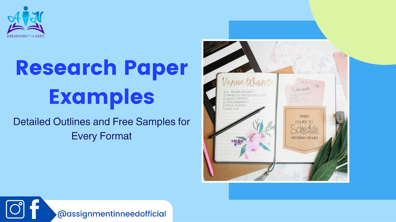 Research Paper Examples: Detailed Outlines and Free Samples for Every Format