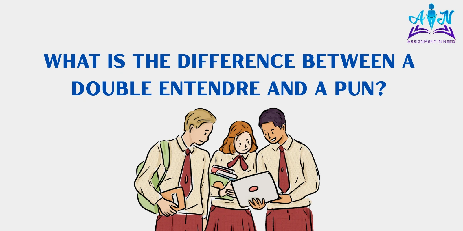 What is the difference between a double entendre and a pun?